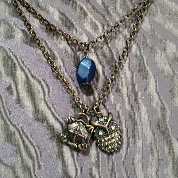 Betsey Johnson Jewelry - BJ BETSY JOHNSON OWL NECKLACE